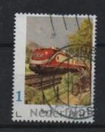 hend! ‹(•¿•)› nl j0567 internationaal spoorwegen tee-trein, Verzenden, Na 1940, Gestempeld