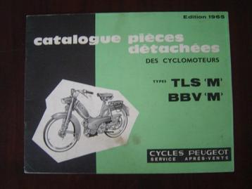 Peugeot TLS BBV 1965 pieces detachees onderdelen boek beschikbaar voor biedingen