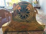 Antieke messing tafelklok, Ophalen of Verzenden