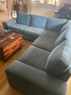 IKEA KIVIK Hoekbank, 4-zits, Gunnared blauw, Ophalen, 250 tot 300 cm, Gebruikt, Minder dan 75 cm