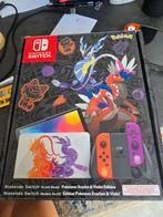 Switch Oled Pokémon Scarlet & Violet Edition, Ophalen, Zo goed als nieuw, Met 1 controller, Switch OLED