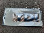 VW TDI Achterklep Logo - Nieuw - Origineel, Nieuw, Achterklep, Ophalen of Verzenden, Volkswagen