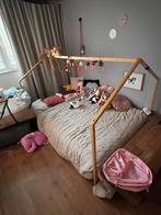 Bedhuisje, Kinderen en Baby's, Kinderkamer | Bedden, Ophalen, 85 tot 100 cm, Zo goed als nieuw, Matras