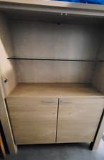 Vtrine kast, Huis en Inrichting, Ophalen, Bruin, Eén