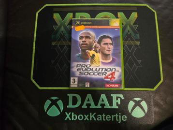 Pro evolution soccer 4 - Xbox original & Xbox 360 beschikbaar voor biedingen