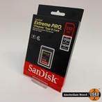 Sandisk CFexpress Extreme Pro 512GB 1700/1400MB/s (Nieuw), Audio, Tv en Foto, Fotografie | Geheugenkaarten, Nieuw