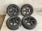Winterbanden en velgen Volkswagen T roc 205/60R16 Conti, Gebruikt, 16 inch, Banden en Velgen, Personenwagen