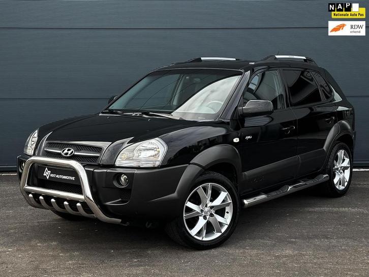 Hyundai Tucson 2.7 V6 4WD Automaat, leder, stoelverwarming,, Auto's, Hyundai, Bedrijf, Te koop, Tucson, 4x4, ABS, Airbags, Airconditioning