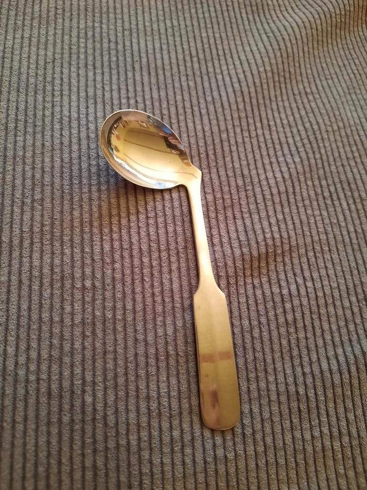 Kinderdwarslepel Molenaar's Kindermeel Westzaan, Antiek en Kunst, Antiek | Bestek, Ophalen of Verzenden