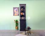 Buffetkast ‘Emma’ Zwart, 55 x 220 cm, 200 cm of meer, Nieuw, 3 of 4 laden, 50 tot 75 cm