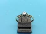 Gouden Le Chic damesring met briljant                    G47, Sieraden, Tassen en Uiterlijk, 18 tot 19, Gebruikt, Overige kleuren