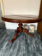 Brocante ronde salontafel, Ophalen