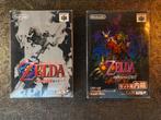 N64 Zelda Ocarina of Time en Majora’s Mask Japans, Spelcomputers en Games, 1 speler, Ophalen of Verzenden, Avontuur en Actie, Vanaf 12 jaar