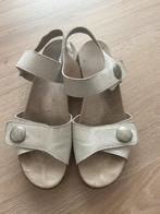 Feyn Sandalen - Maat 41 - Gebroken Wit Glitter, Ophalen of Verzenden, Gedragen, Wit, Sandalen of Muiltjes