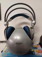 Vintage koptelefoon, met nieuwe oplaadbare batterijen, Audio, Tv en Foto, Koptelefoons, Ophalen of Verzenden, Gebruikt, Philips