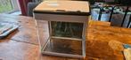 Aquarium 32x32x22 met pomp, Dieren en Toebehoren, Ophalen, Gebruikt, Leeg aquarium
