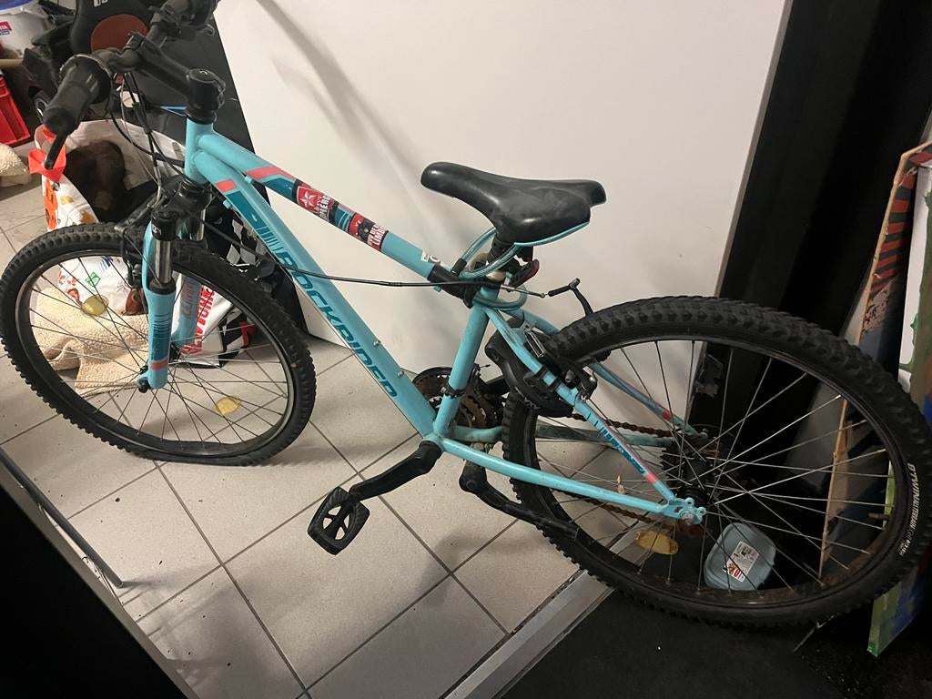 Rockrider kinderfiets - 24 inch, Fietsen en Brommers, Fietsen | Meisjes, Ophalen of Verzenden, Gebruikt, 24 inch, Handrem