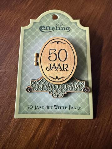 Efteling pin - Jubileum 2025 – 50 Jaar Het Witte Paard beschikbaar voor biedingen