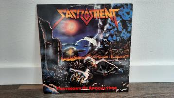 Sacrament - Testimony of Apocalypse LP Plaat, Thrash Metal beschikbaar voor biedingen