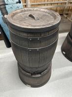 Regenton Roto 50L - Houtlook, Tuin en Terras, Regentonnen, Minder dan 75 liter, Ophalen of Verzenden, Nieuw, Kunststof