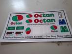 2 vellen Lego stickers voor set 6562, Ophalen of Verzenden, Gebruikt, Lego