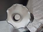 Retro schemerlamp, Wit, Rond, Ophalen of Verzenden, Zo goed als nieuw