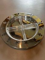 Alessi rvs serveerschaal Girotondo King Kong, Overige materialen, Ophalen of Verzenden, Overige stijlen, Schaal of Schalen