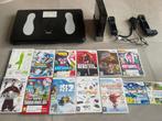 Nintendo wii + bbi board(balance board) + spellen, Ophalen, Zo goed als nieuw, Met 1 controller