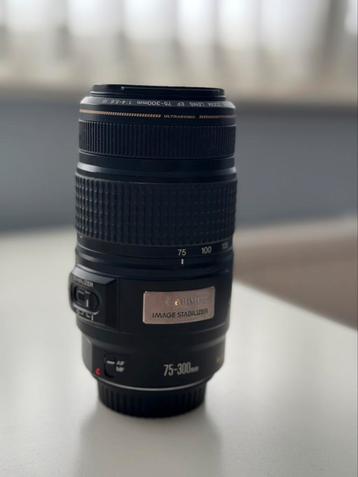Canon 300mm tele lens met beeld stabilisatie - heel goed  beschikbaar voor biedingen