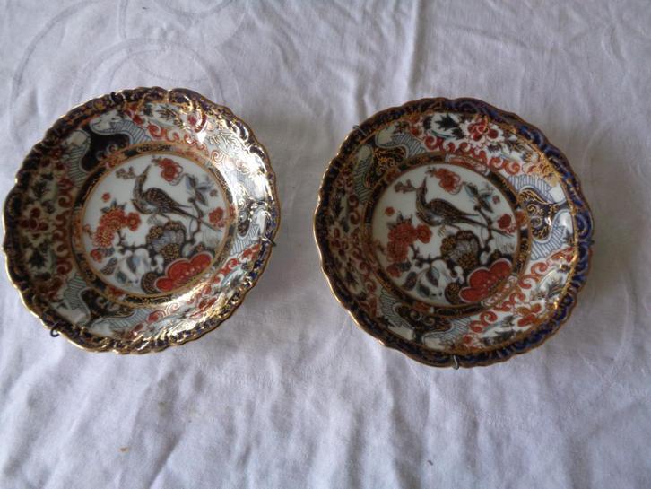 imari bordjes met paradijs vogels 1920, Antiek en Kunst, Antiek | Wandborden en Tegels, Ophalen of Verzenden