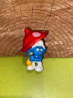 Smurfen smurf met paddestoel, Ophalen of Verzenden, Zo goed als nieuw, Verschillende Smurfen