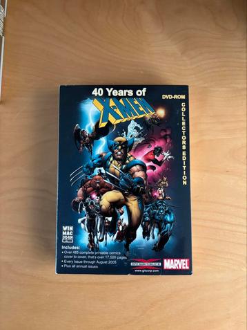 X-men 40 years (dvd, digitale comics) beschikbaar voor biedingen