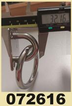 072616 RVS aanlegring 50x40mm voor bootsteigers € 7,95 p/st., Watersport en Boten, Ophalen of Verzenden, Nieuw, Overige typen