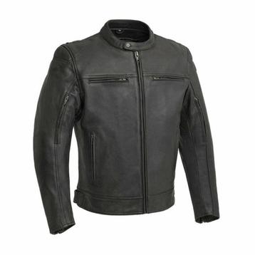 First Manufacturing 4 seizoenen leren motorjas nieuw XL/XXL beschikbaar voor biedingen