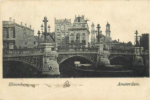 (304-223-049) Amsterdam Blauwbrug, Verzamelen, Ansichtkaarten | Nederland, Noord-Holland, Verzenden