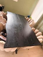 Eetkamer tafel zwart zgan, Zo goed als nieuw, Rechthoekig, 50 tot 100 cm, Ophalen of Verzenden