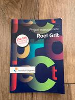 Project Management - Roel Grit (6e druk), Ophalen of Verzenden, Zo goed als nieuw, HBO
