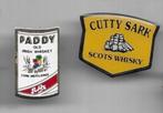 2 DRANKEN  PADDY EN SCOTS WHISKEY PINS, Verzenden, Gebruikt, Merk, Speldje of Pin