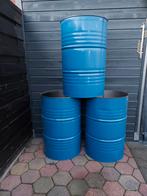 Oliedrum 200 liter Vuurton Stookton Brandton Vuurvat Ton Vat, Ophalen of Verzenden, Zo goed als nieuw, Vuurton