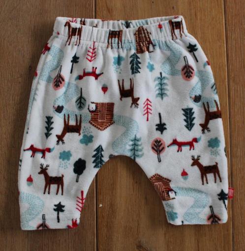 Velours broekje van Hema 56, Kinderen en Baby's, Babykleding | Maat 56, Gebruikt, Jongetje, Broekje, Ophalen of Verzenden