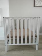 Mooie clay beige kleurige box incl matras en hoezen., Ophalen, Gebruikt, Rechthoekig, In hoogte verstelbaar