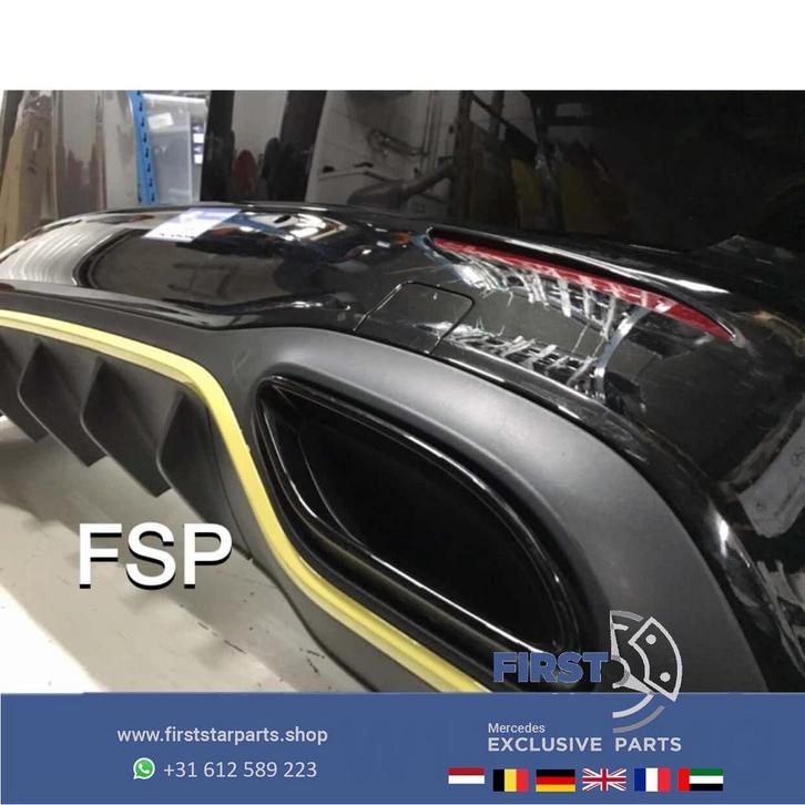 W177 AMG PAKKET ACHTERBUMPER + EDITION 1 DIFFUSER Mercedes A, Auto-onderdelen, Carrosserie en Plaatwerk, Bumper, Achter