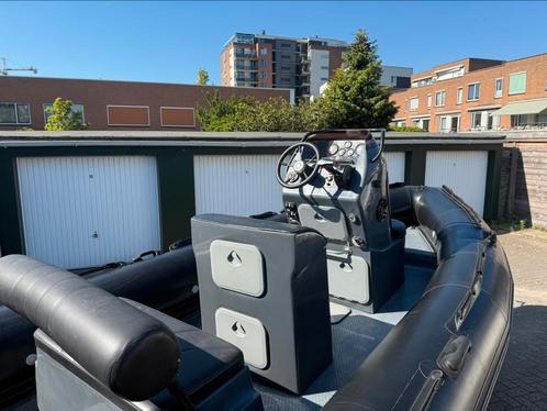 Rib met 150pk, Watersport en Boten, Rubberboten, Zo goed als nieuw, Overige merken, Overige materialen, 120 tot 200 pk, Benzine