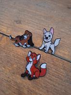 3 leuke honden pins te koop van verschillende tekenfilm, Ophalen of Verzenden, Nieuw, Dier of Natuur, Speldje of Pin