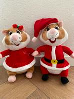 Kerst Hamster Knuffels - Set van 2, Ophalen of Verzenden, Zo goed als nieuw, Overige typen