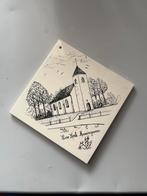 Mosa Tegel Hervormde Kerk Mensingeweer Holland Antiek Wandte, Ophalen of Verzenden