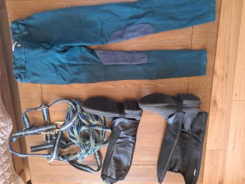 Paardrijlaarzen broek halster, Dieren en Toebehoren, Paardrijkleding, Schoeisel, Overige soorten, Ophalen of Verzenden