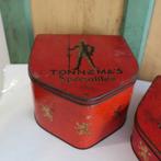 Blik rood Tonnema Sneek origineel snoepblik groot, Verzamelen, Blikken, Ophalen of Verzenden, Gebruikt, Overige