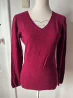 Tissaia, mooie bordeaux rode kasjmier trui, maat M, Maat 38/40 (M), Overige kleuren, Ophalen of Verzenden, Zo goed als nieuw