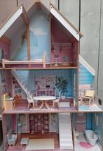 kidkraft poppenhuis met inrichting., Kinderen en Baby's, Speelgoed | Poppenhuizen, Ophalen, Gebruikt, Poppenhuis